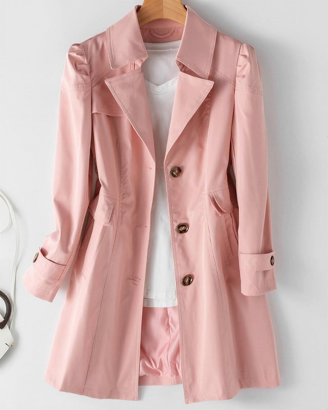 Trenchcoat i fire farver