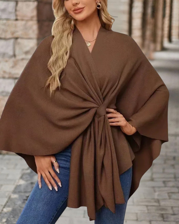 Elegant cape-silhuet