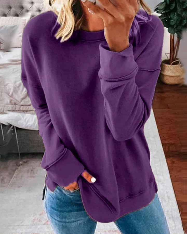 Sweatshirt i elleve farver