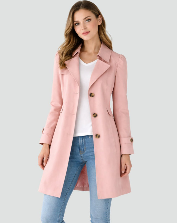 Trenchcoat i fire farver