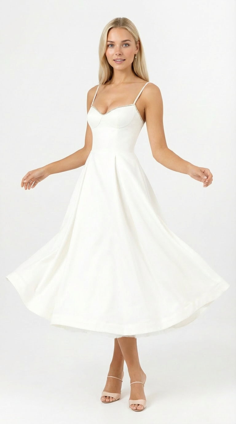 Kvinders Midi Kjole Sort Størrelse M Tyl