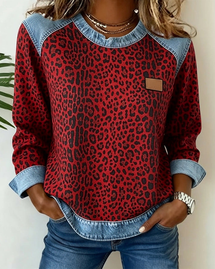 Leopardprint tæt på